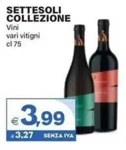 Boningros Cash and Carry Settesoli collezione vini vari vitigni offerta