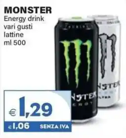Boningros Cash and Carry Monster Energy drink offerta