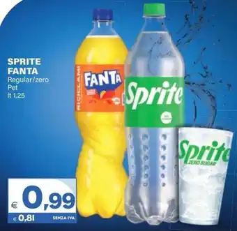 Sprite Fanta Regular/zero