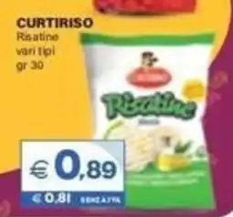 Boningros Cash and Carry Curtiriso Risatine offerta
