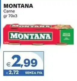 Boningros Cash and Carry Montana Carne offerta