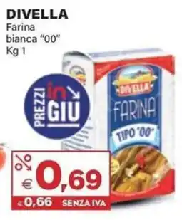Boningros Cash and Carry Divella farina bianca tipo '00' offerta