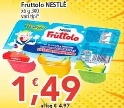 Sidis Fruttolo NESTLÉ offerta