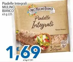 Sidis Piadelle Integrali Mulino Bianco offerta