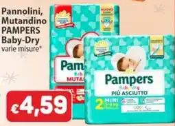 Sidis Pannolini, Mutandino Pampers Baby-Dry offerta