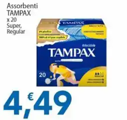 Sidis Assorbenti Tampax Super, Regular offerta