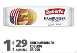 Vivo Supermercati Pane hamburger Roberto offerta