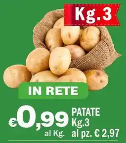 Primo Prezzo Patate offerta