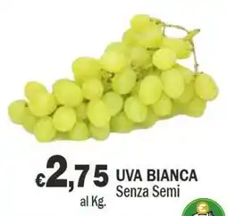 Primo Prezzo Uva bianca senza semi offerta