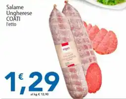 Sidis Salame Ungherese COATI offerta