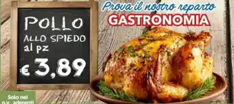 Sidis Pollo allo spiedo offerta