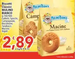 Sidis Biscotti Classici Mulino Bianco offerta