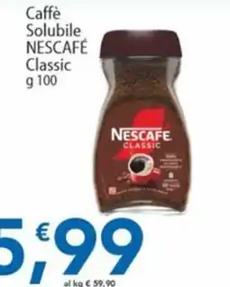 Sidis Caffè Solubile NESCAFE Classic offerta