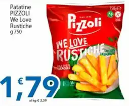 Sidis Patatine Pizzoli We Love Rustiche offerta