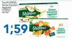 Sidis Succhi ZUEGG Skipper offerta
