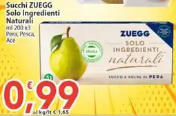 Sidis Succhi ZUEGG offerta