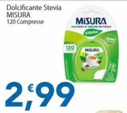 Sidis Dolcificante Stevia Misura offerta
