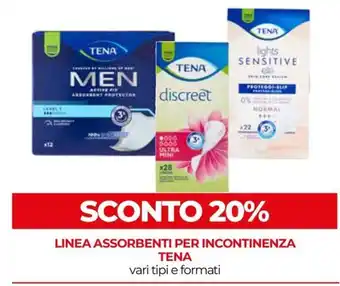 Assorbenti per incontinenza Tena
