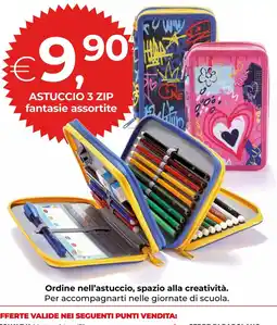 In Coop Astuccio 3 zip offerta