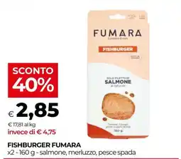 In Coop Fishburger Fumara offerta