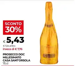 In Coop Prosecco Doc Millesimato Casa Sant'Orsola offerta