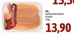 Madis AIA Sottillissime di petto di pollo offerta