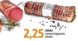 Madis Ciriaci lonzino stagionato offerta