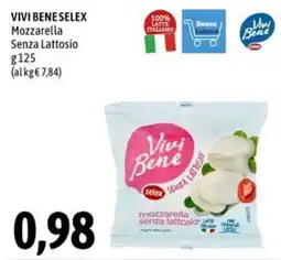Madis Mozzarella senza lattosio Vivibene offerta