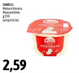 Madis Sabelli Mozzarella line offerta