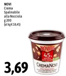 Madis Crema Spalmabile alla Nocciola NOVI offerta