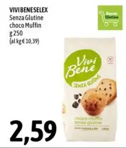 Madis Vivi Bene choco muffin senza glutine offerta