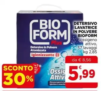 Detersivo in Polvere Bioform Plus