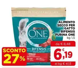Gran mercato Alimento secco per gatto bifensis purina one offerta
