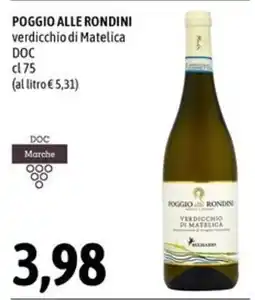 Madis Poggio alle rondini verdicchio di matelica offerta