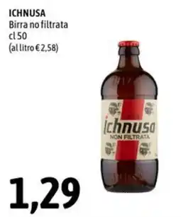 Madis Ichnusa birra non filtrata offerta