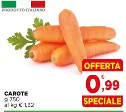 Gran mercato Carote offerta