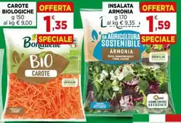 Gran mercato Carote bio Bonduelle offerta