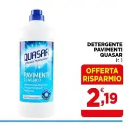 Gran mercato Detergente pavimenti Quasar offerta