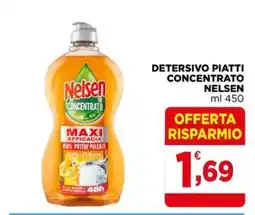 Gran mercato Detersivo piatti concentrato Nelson offerta