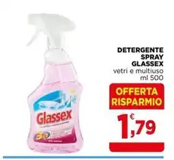 Gran mercato Detergente spray Glassex offerta