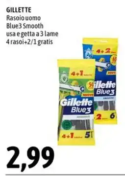 Madis Gillette Rasoio uomo Blue3 Smooth offerta