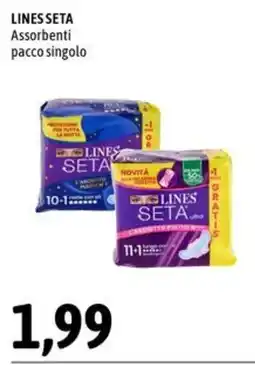 Madis Assorbenti Lines Seta offerta