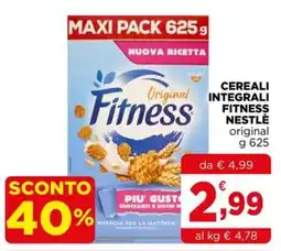 Gran mercato Cereali integrali fitness Nestlé original offerta