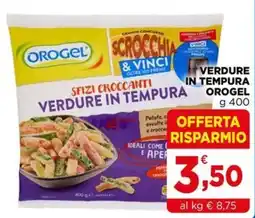Gran mercato Verdure in tempura Orogel offerta