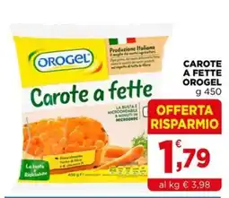 Gran mercato Carote a fette Orogel offerta