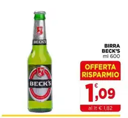 Gran mercato Birra Beck's offerta