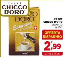 Gran mercato Caffè Chicco d'Oro Espresso offerta