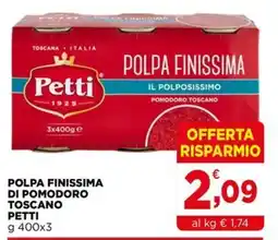 Gran mercato Polpa finissima di pomodoro toscano Petti offerta
