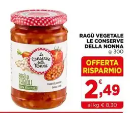 Gran mercato Ragù di fagioli Le conserve della nonna offerta