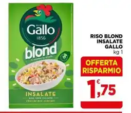 Gran mercato Riso blond insalate Gallo offerta